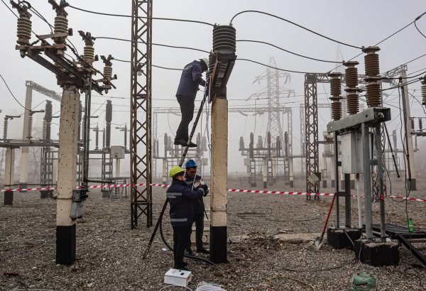 “Arpaçay" yarımstansiyasına yeni cərəyan transformatoru qoyulub