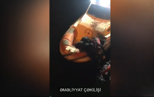 Bulvarda dənizdə batma təhlükəsi ilə üzləşən 21 yaşlı gənc xilas edildi (VİDEO)
