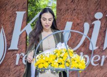 Heydər Əliyev Fondunun vitse-prezidenti Leyla Əliyeva Kiqali Soyqırımı Memorialını ziyarət edib (FOTO)