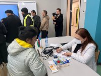 Səhiyyə Nazirliyi Füzuli şəhərində ağciyər xəstəliklərinin erkən aşkarlanması ilə bağlı səyyar tibbi müayinələr təşkil edib (FOTO)