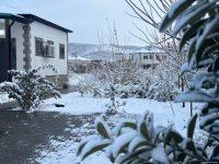 Ağalıda qarlı səhər - FOTOREPORTAJ