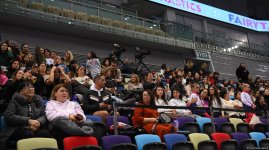 Bakıda bədii gimnastika üzrə "Qış nağılı" adlı beynəlxalq turnir start götürüb (FOTO)