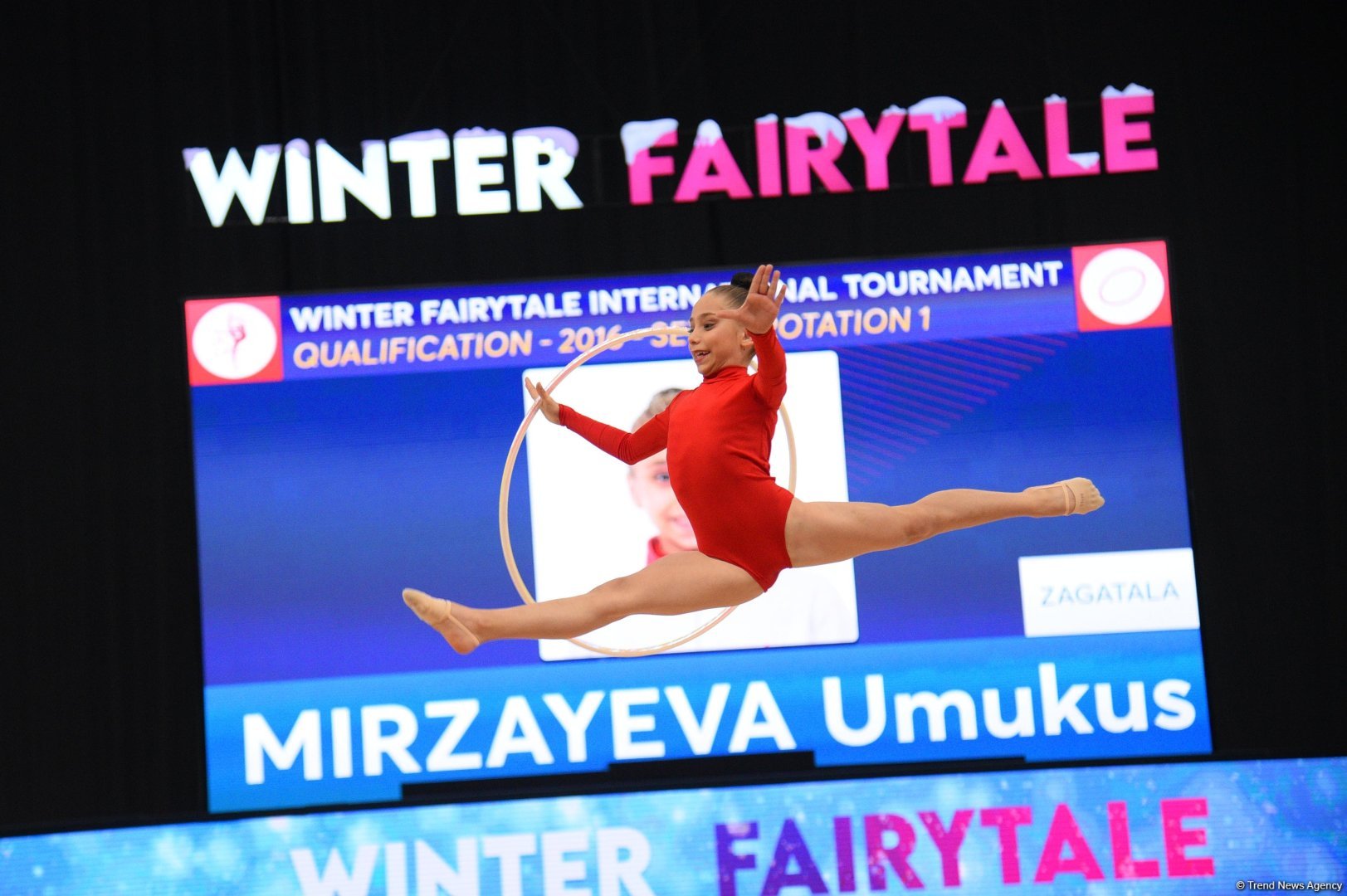 Bakıda bədii gimnastika üzrə "Qış nağılı" adlı beynəlxalq turnir start götürüb (FOTO)