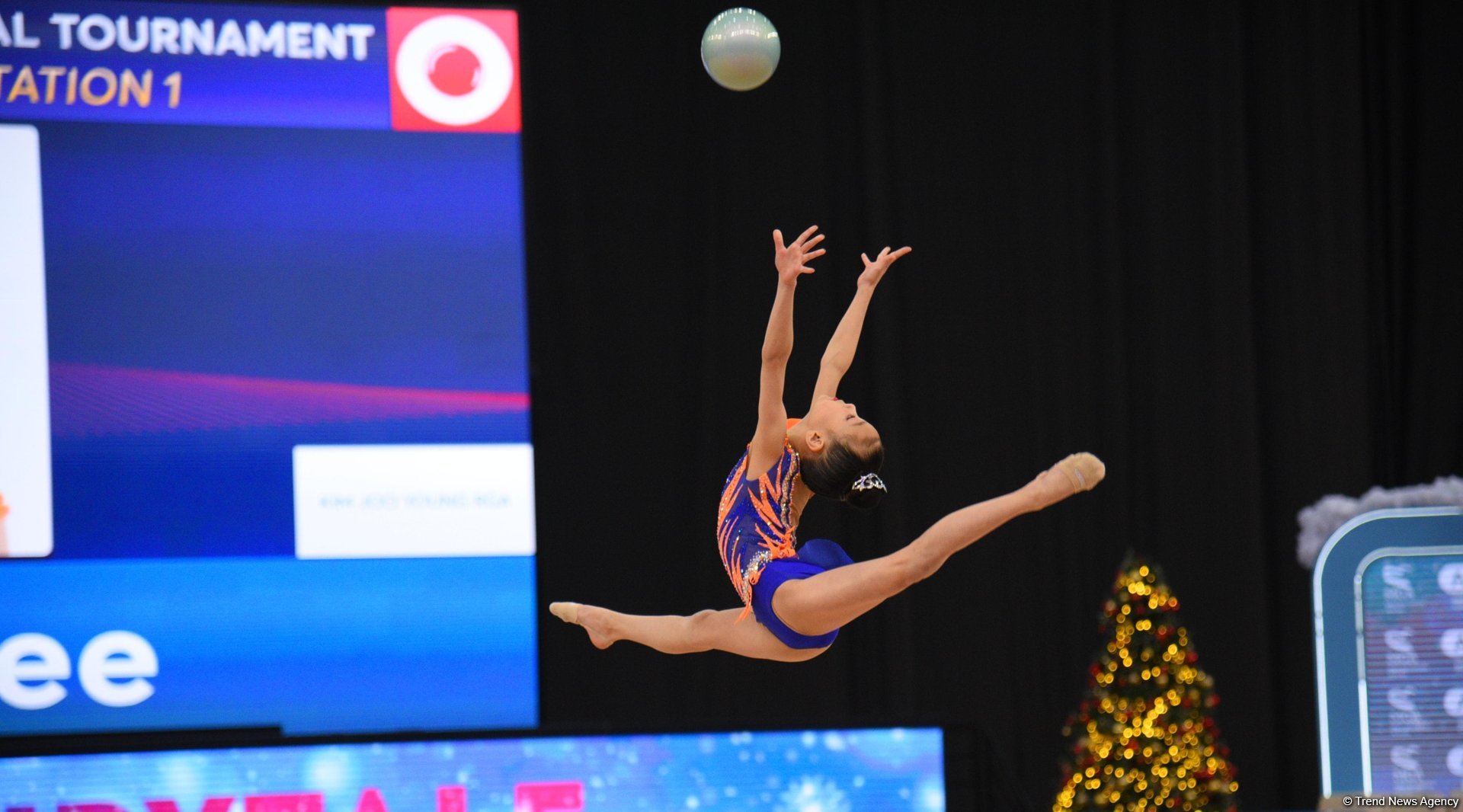Bakıda bədii gimnastika üzrə "Qış nağılı" adlı beynəlxalq turnir start götürüb (FOTO)