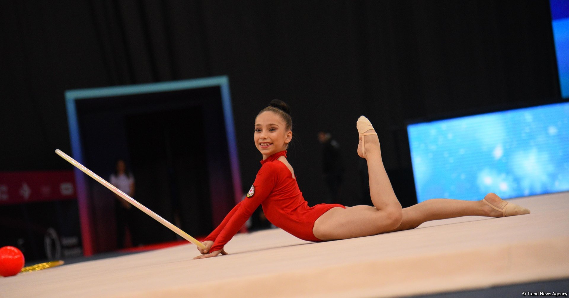 Bakıda bədii gimnastika üzrə "Qış nağılı" adlı beynəlxalq turnir start götürüb (FOTO)