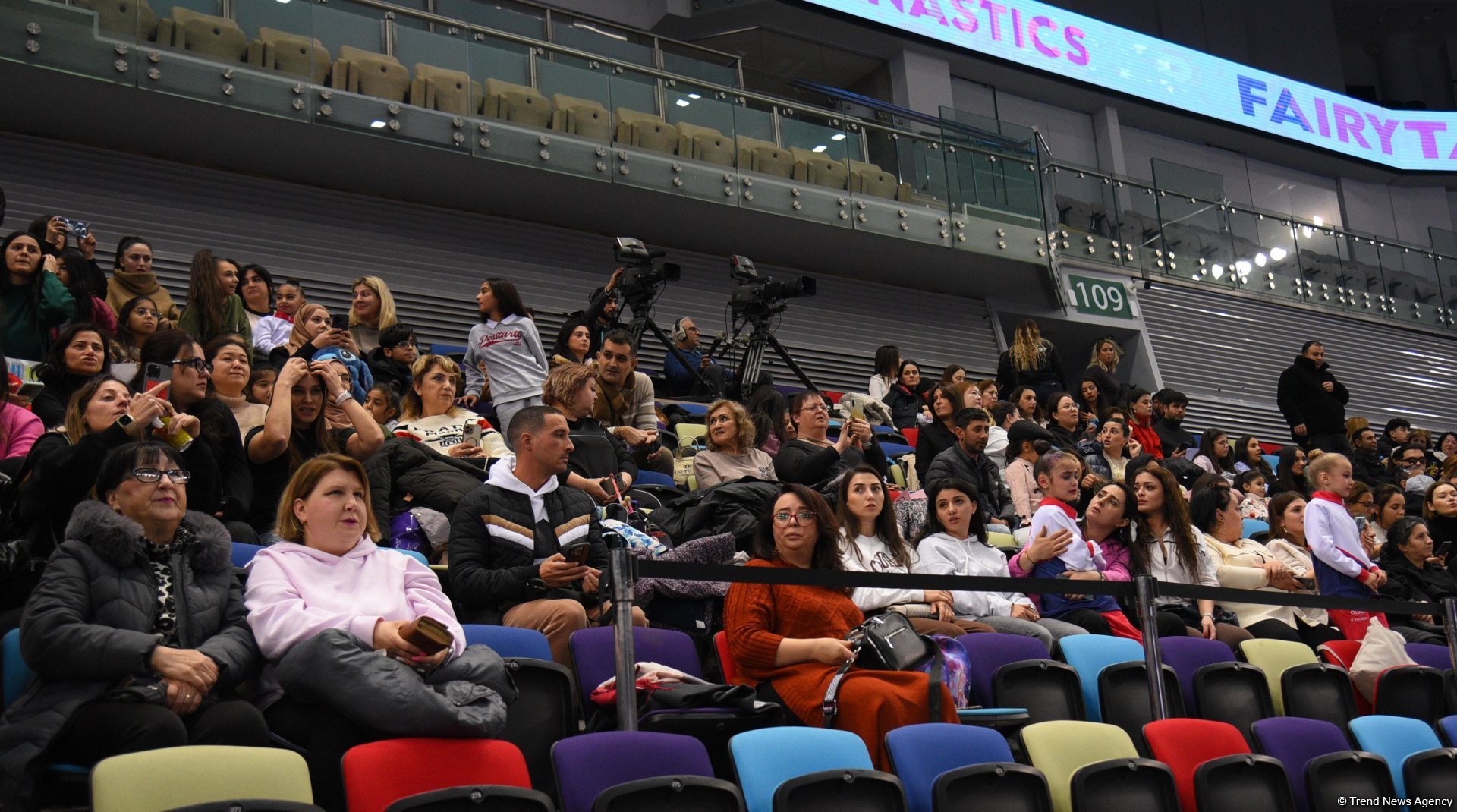Bakıda bədii gimnastika üzrə "Qış nağılı" adlı beynəlxalq turnir start götürüb (FOTO)