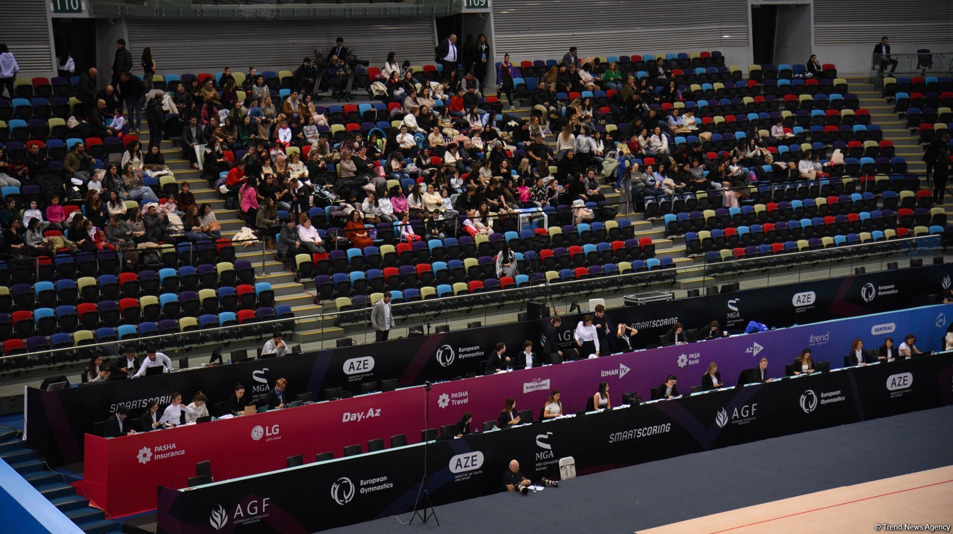 Bakıda bədii gimnastika üzrə "Qış nağılı" adlı beynəlxalq turnir start götürüb (FOTO)