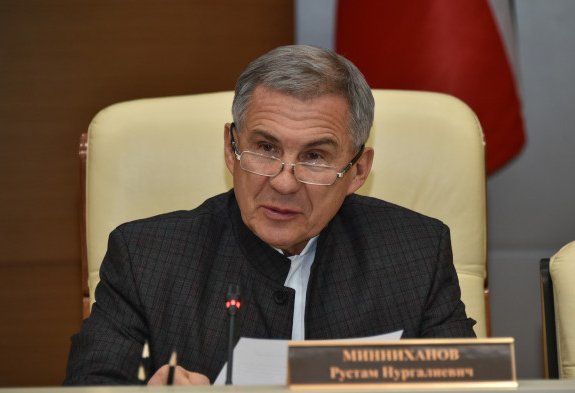 Rüstəm Minnixanov Prezident İlham Əliyevi təbrik edib