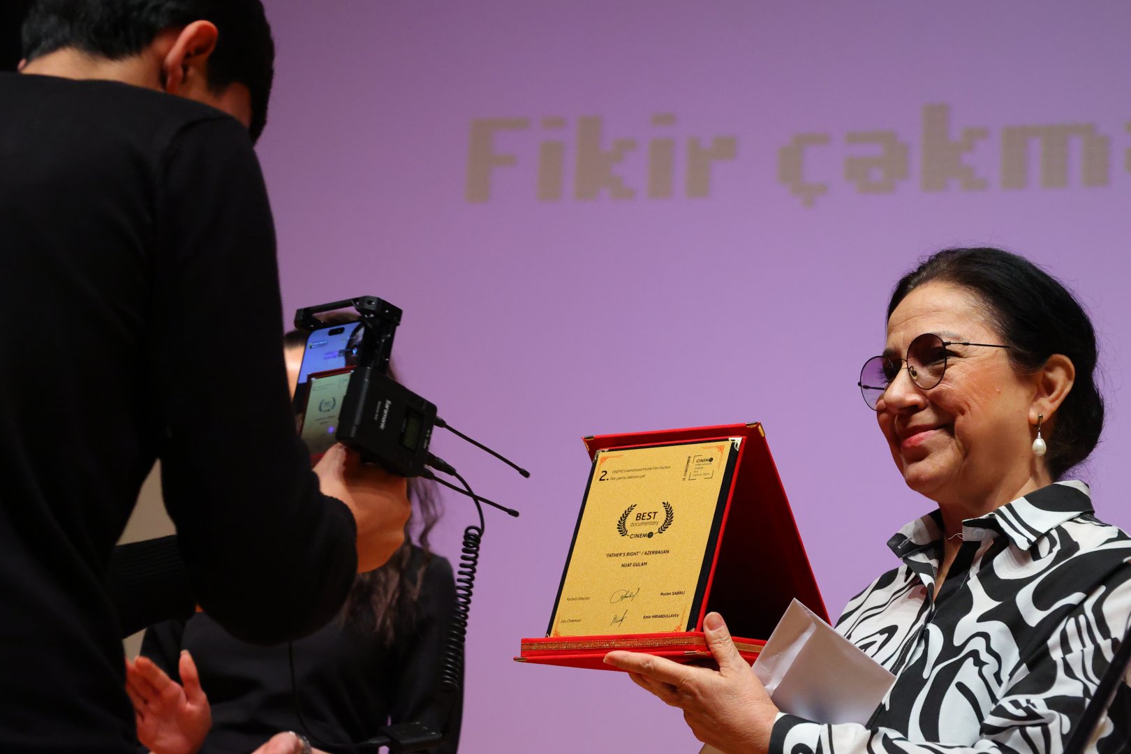 CINEMO Mobil Film Festivalının mükafatlandırma mərasimi keçirildi (FOTO)