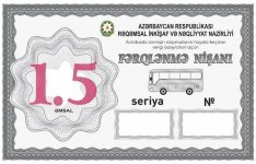 Sərnişindaşımada “Fərqlənmə nişanı”nın forması təsdiqləndi (FOTO)