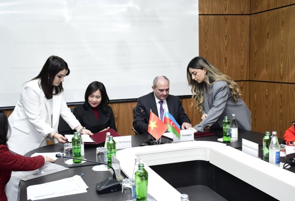 Dövlət Statistika Komitəsi ilə Vyetnam Baş Statistika İdarəsi arasında Anlaşma Memorandumu imzalanıb (FOTO)