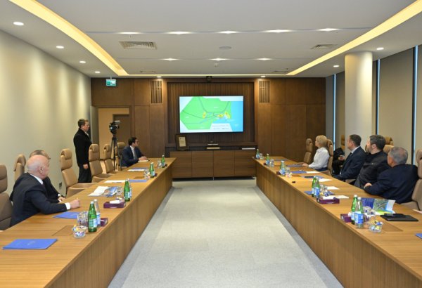 Rusiyanın Tatarıstan Respublikasının Rəisi Rüstəm Minnixanov Ələt Azad İqtisadi Zonasında olub (FOTO)