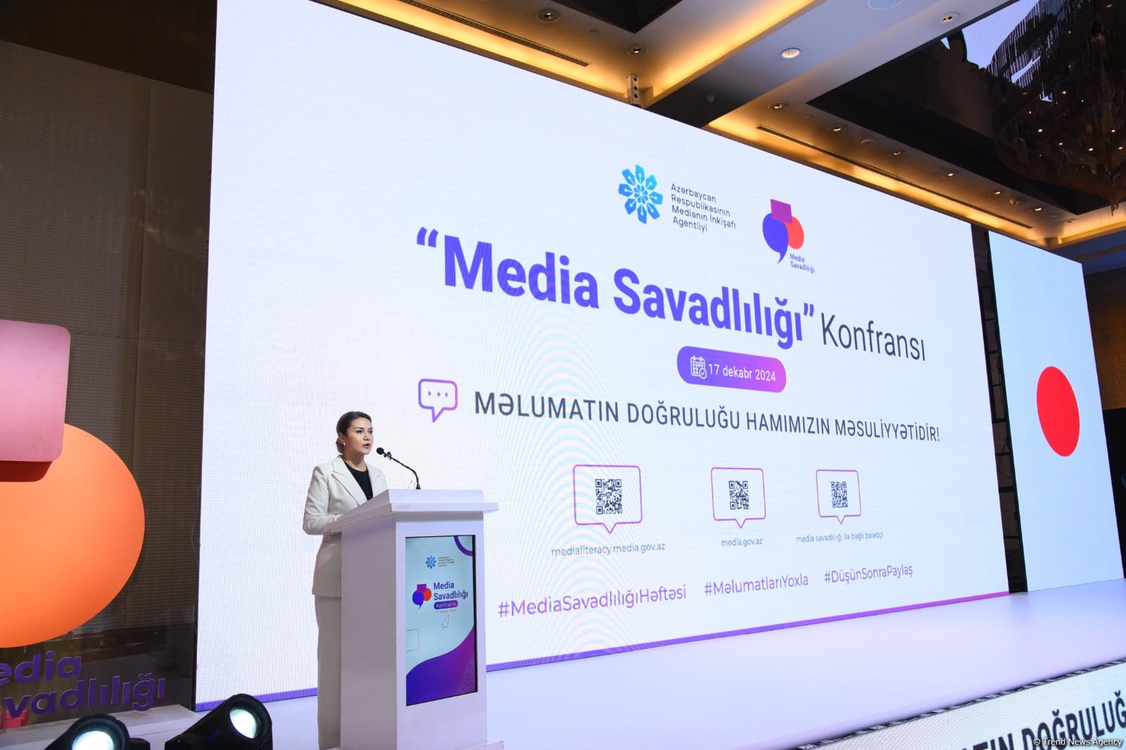 Bakıda “Media Savadlılığı” Konfransı keçirilib (FOTO) (ƏLAVƏ OLUNUB)