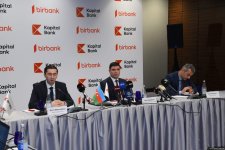 "Kapital Bank" 2024-cü ilin yekunları və 2025-ci ilin planlarına həsr olunmuş mətbuat konfransı keçirib (FOTO) (ƏLAVƏ OLUNUB)