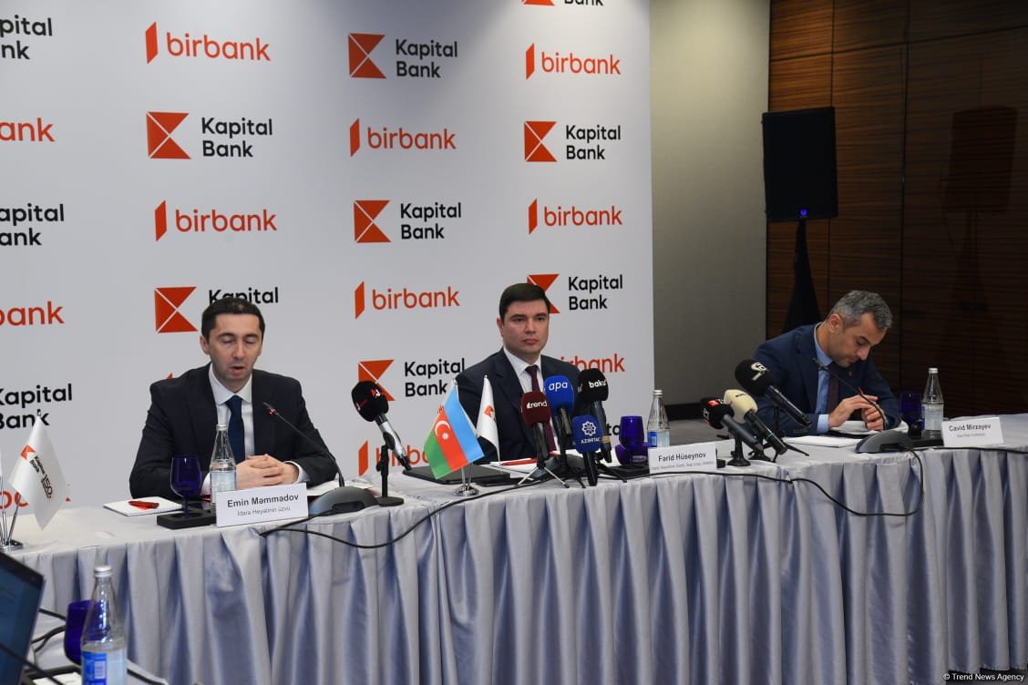 "Kapital Bank" 2024-cü ilin yekunları və 2025-ci ilin planlarına həsr olunmuş mətbuat konfransı keçirib (FOTO) (ƏLAVƏ OLUNUB)