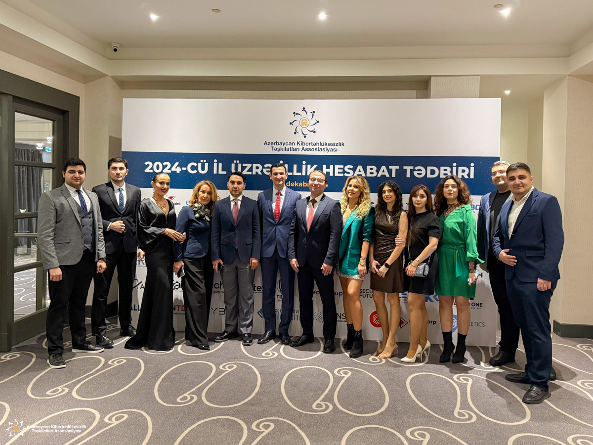Azərbaycan Kibertəhlükəsizlik Təşkilatları Assosiasiyasının 2024-cü il üzrə fəaliyyətinə dair hesabat təqdim edilib