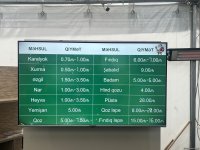 “Kənddən Şəhərə” yarmarkasında qiymətlər necədir? - SİYAHI (FOTO)