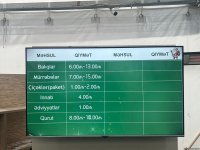 “Kənddən Şəhərə” yarmarkasında qiymətlər necədir? - SİYAHI (FOTO)