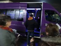 Şuşa şəhərinə növbəti köç karvanı yola salınıb (FOTO/VİDEO)