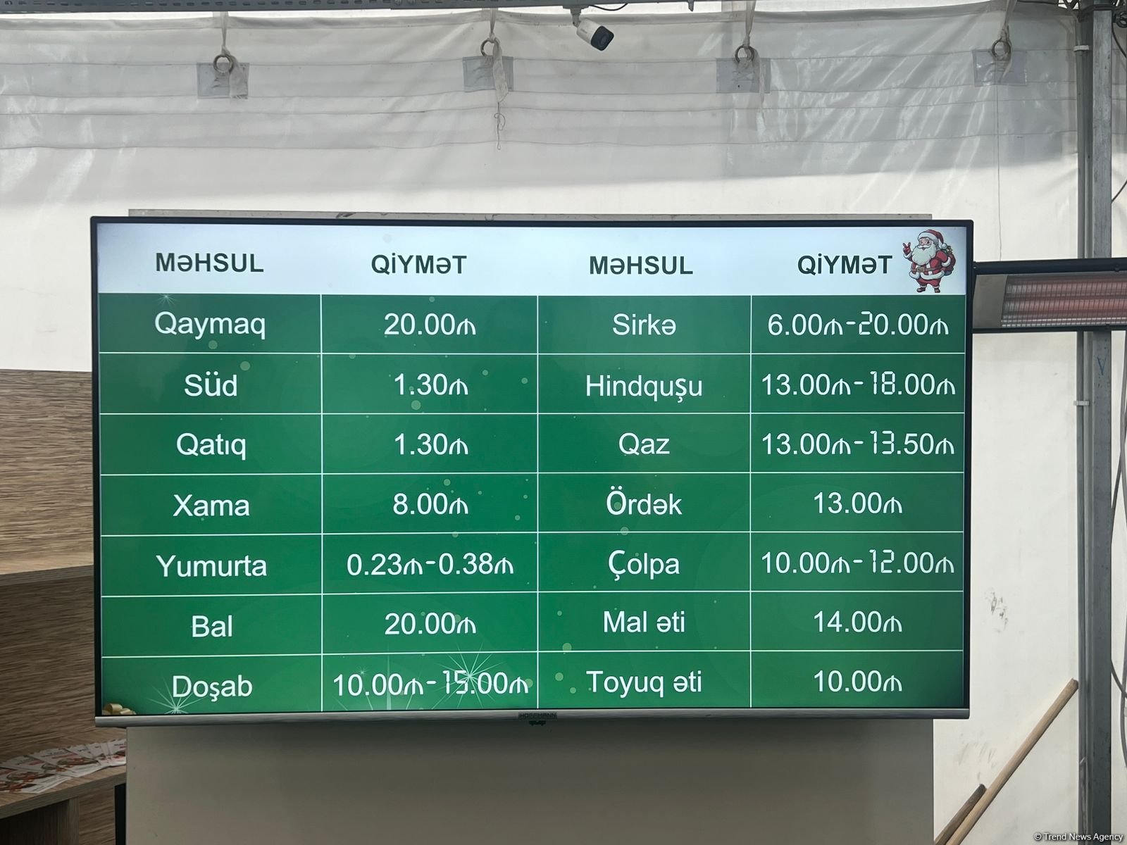 “Kənddən Şəhərə” yarmarkasında qiymətlər necədir? - SİYAHI (FOTO)