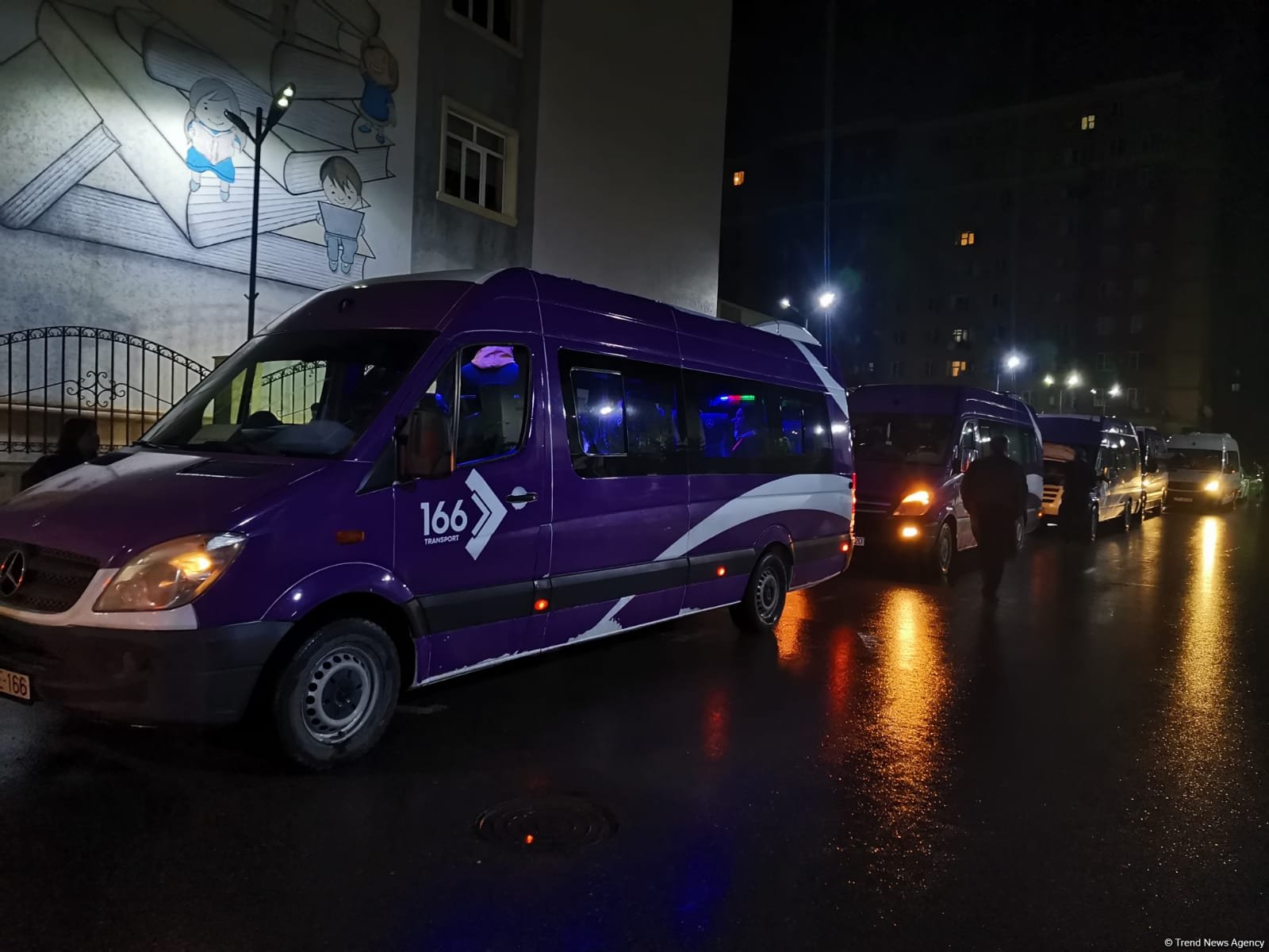 Şuşa şəhərinə növbəti köç karvanı yola salınıb (FOTO/VİDEO)