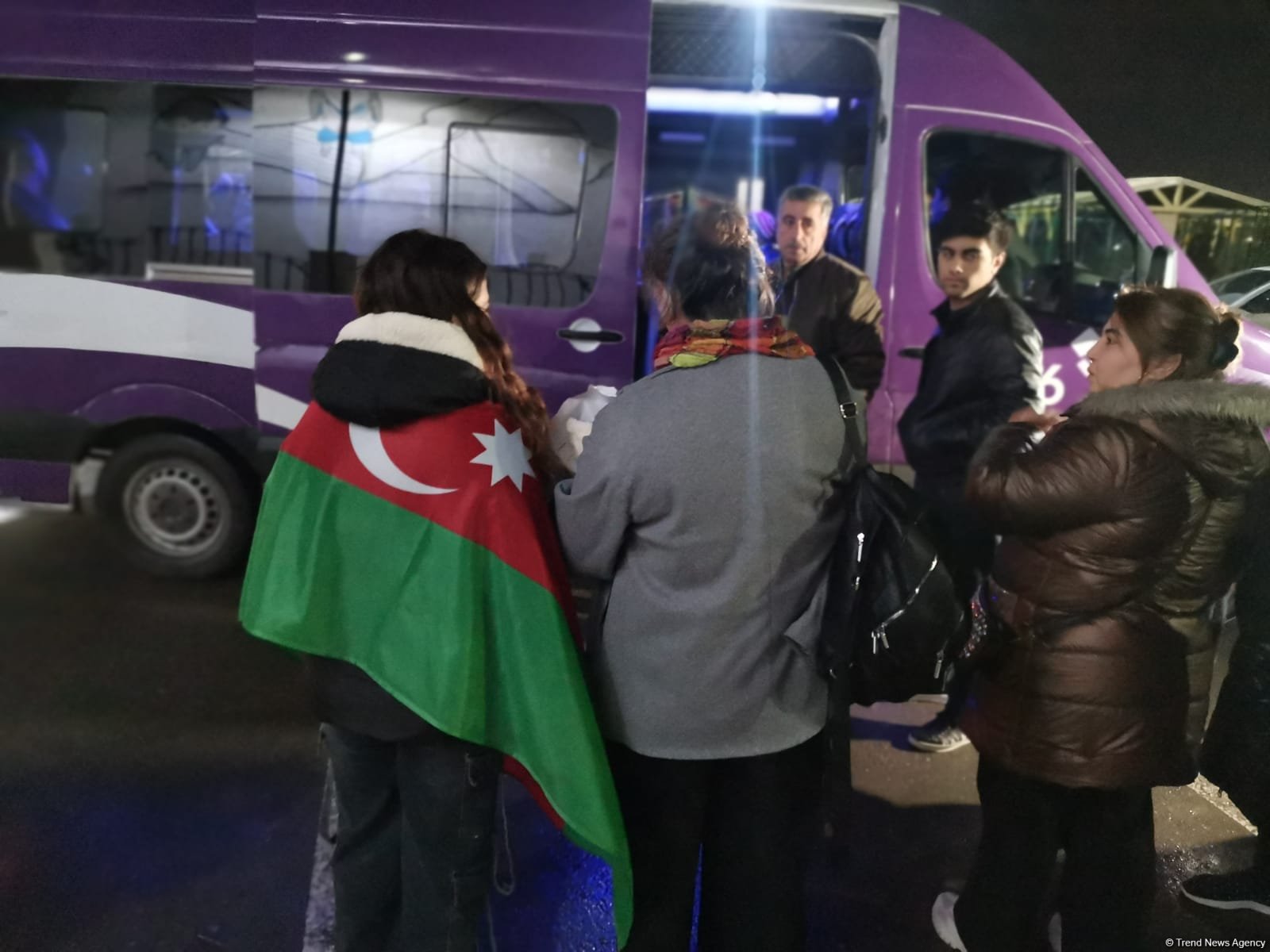 Şuşa şəhərinə növbəti köç karvanı yola salınıb (FOTO/VİDEO)