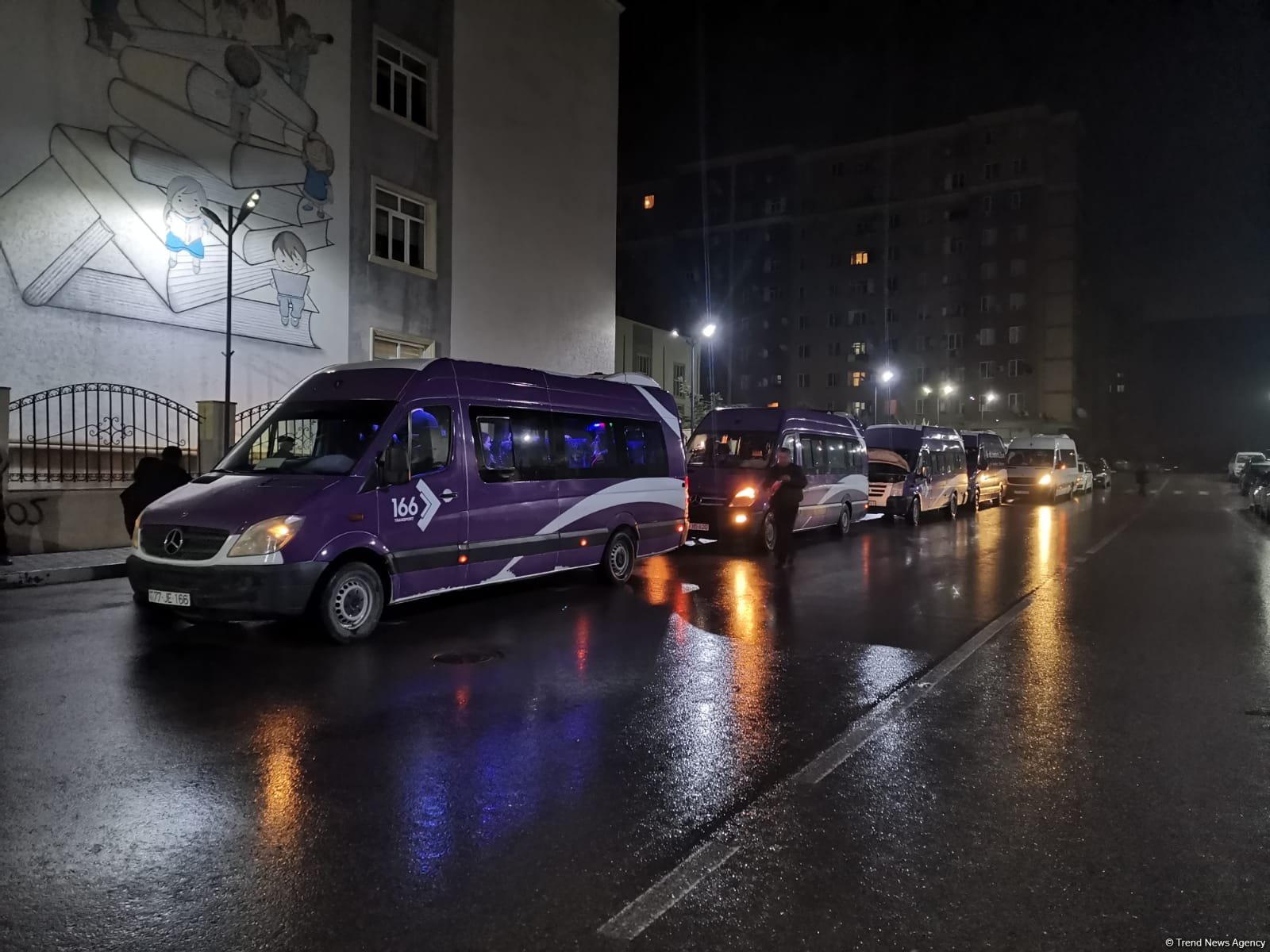 Şuşa şəhərinə növbəti köç karvanı yola salınıb (FOTO/VİDEO)