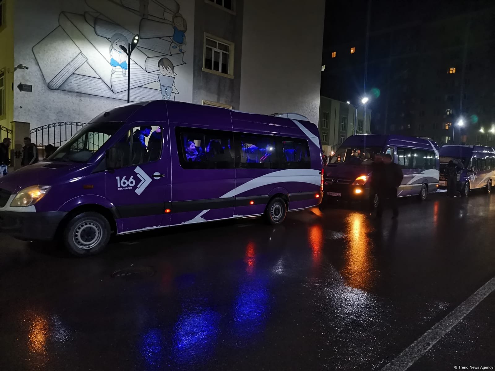 Şuşa şəhərinə növbəti köç karvanı yola salınıb (FOTO/VİDEO)