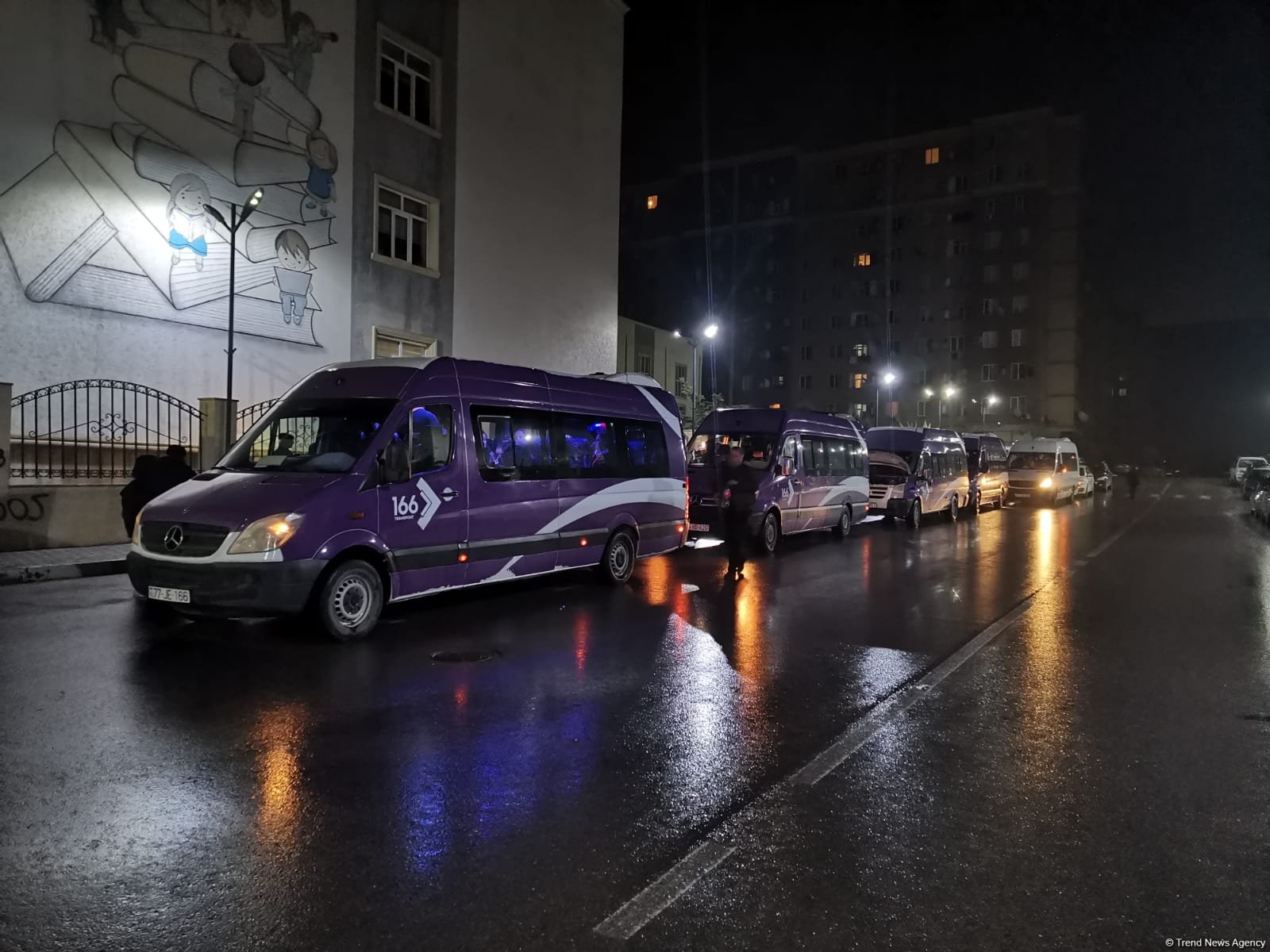 Şuşa şəhərinə növbəti köç karvanı yola salınıb (FOTO/VİDEO)
