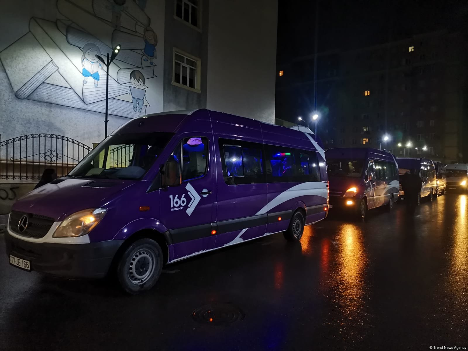 Şuşa şəhərinə növbəti köç karvanı yola salınıb (FOTO/VİDEO)