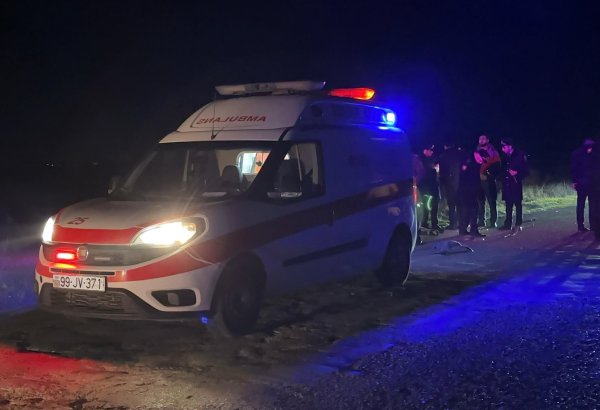 Ağdamda piyada ölümü ilə nəticələnən qəza olub (FOTO)