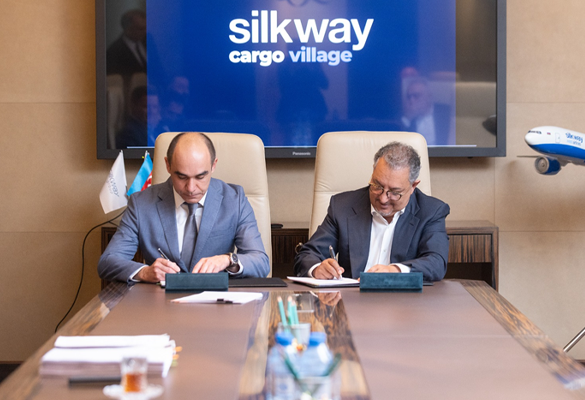 Silk Way AFEZCO və FF Construction Silk Way Cargo Village-in birgə inşası üçün razılaşma imzalayıblar (FOTO)
