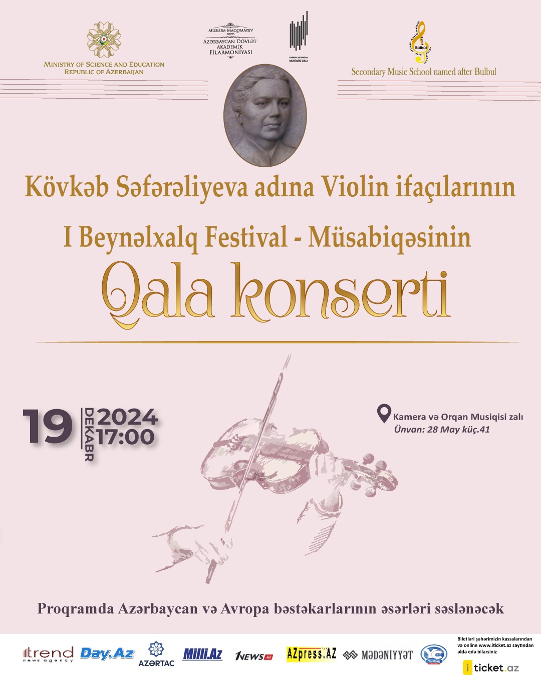 Kövkəb Səfərəliyeva adına I Beynəlxalq festival-müsabiqənin Qala Konserti keçirilib (FOTO)