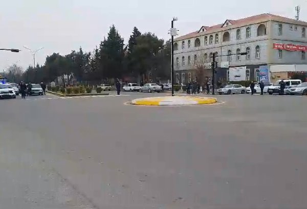 Beyləqanda təyyarə qəzasının qurbanlarının xatirəsi bir dəqiqəlik sükutla yad edildi (VİDEO)