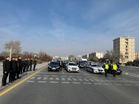 Təyyarə qəzası qurbanları Naxçıvanda bir dəqiqəlik sükutla anıldı (FOTO)