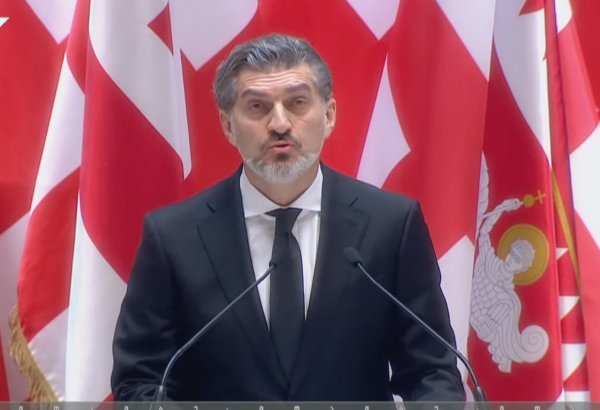 Gürcüstanın yeni prezidenti mitinqlərdə maska ​​taxmağı qadağan edən qanunu imzalayıb