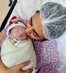 Azərbaycanda 2025-ci ilin ilk körpəsi dünyaya gəlib (FOTO)