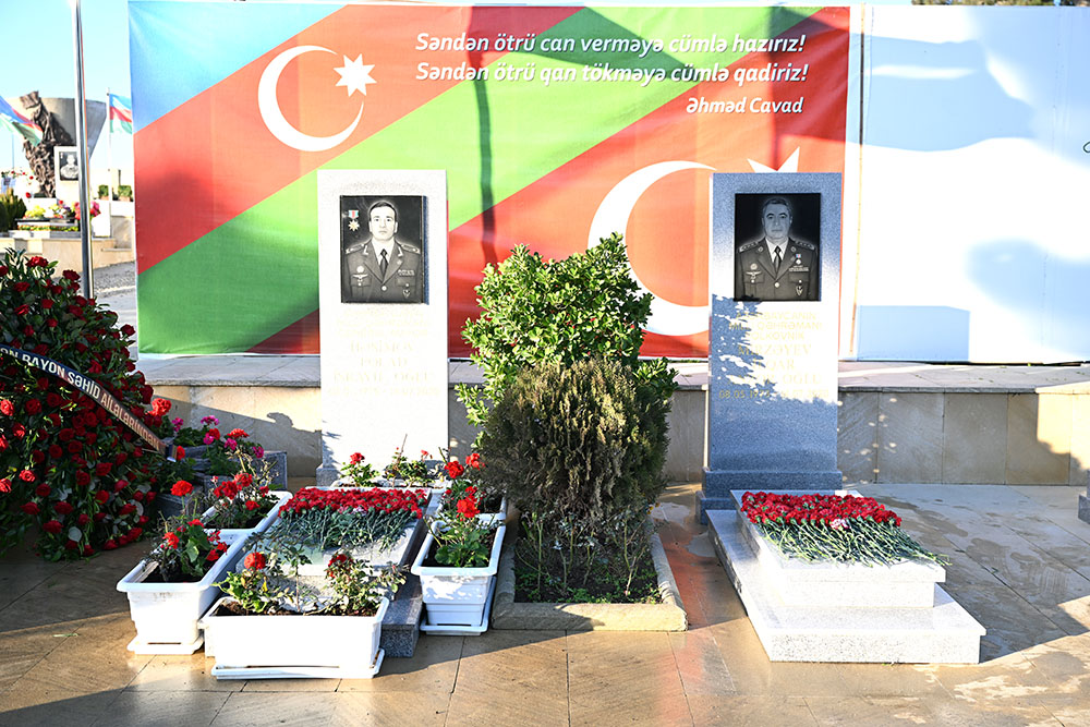 Milli Qəhrəman Polad Həşimovun xatirəsi yad edilib (FOTO)