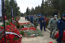 Şəhid hərbi pilot Rəşad Atakişiyevin xatirəsi yad edilib (FOTO)