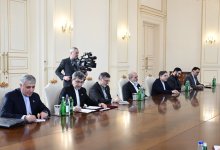Prezident İlham Əliyev İranın Milli Təhlükəsizlik üzrə Ali Şurasının katibini qəbul edib (FOTO/VİDEO) (YENİLƏNİB)