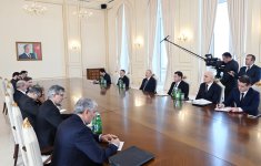 Prezident İlham Əliyev İranın Milli Təhlükəsizlik üzrə Ali Şurasının katibini qəbul edib (FOTO/VİDEO) (YENİLƏNİB)