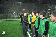 Heydər Əliyev Fondunun vitse-prezidenti Leyla Əliyeva və Baku Media Mərkəzinin rəhbəri Arzu Əliyevanın iştirakı ilə Bakıda yenilənmiş həyətlər istifadəyə verilib (FOTO)