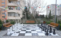 Heydər Əliyev Fondunun vitse-prezidenti Leyla Əliyeva və Baku Media Mərkəzinin rəhbəri Arzu Əliyevanın iştirakı ilə Bakıda yenilənmiş həyətlər istifadəyə verilib (FOTO)