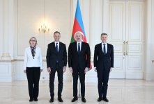 Prezident İlham Əliyev Litvanın Azərbaycanda yeni təyin olunmuş səfirinin etimadnaməsini qəbul edib (FOTO/VİDEO) (YENİLƏNİB)