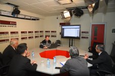 DHA agentliyinin baş direktoru Trend BİA-da birgə Layihənin perspektivlərini müzakirə edib (FOTO)