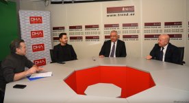 DHA agentliyinin baş direktoru Trend BİA-da birgə Layihənin perspektivlərini müzakirə edib (FOTO)