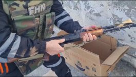 Sumqayıtda silah-sursat aşkar edilib (FOTO)