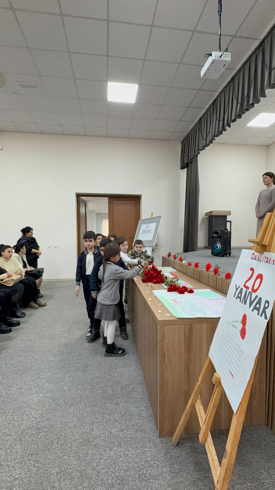 Xankəndidə 20 yanvar faciəsinin qurbanları anıldı (FOTO)