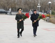 Fövqəladə hallar naziri Kəmaləddin Heydərov Xızı şəhərində vətəndaşları qəbul edib (FOTO)