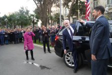 ABŞ səfirinin Azərbaycandakı diplomatik missiyası başa çatdı (FOTO)